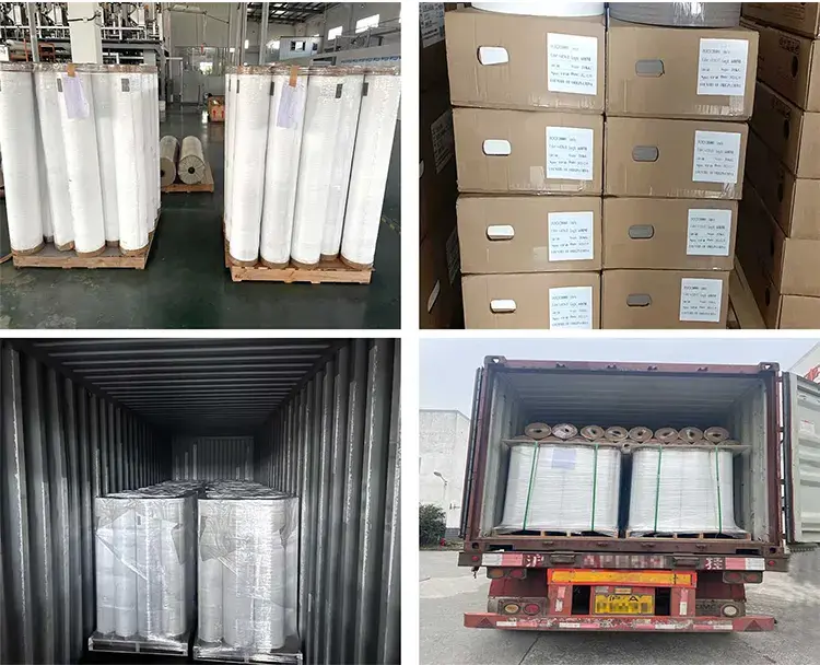 Wood Grain Pvc Decorative Film Roll